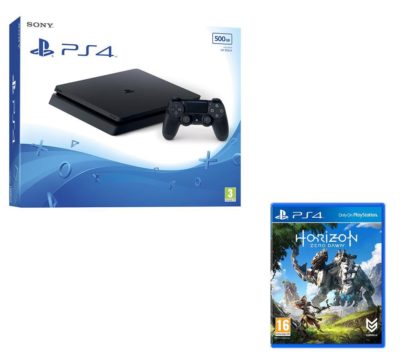 PLAYSTATION 4 Slim & Horizon Zero Dawn Bundle - 500 GB